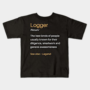 Best logger Kids T-Shirt